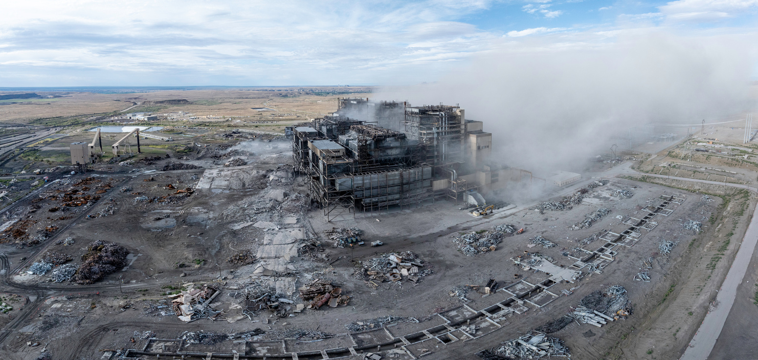 San Juan generating station after
