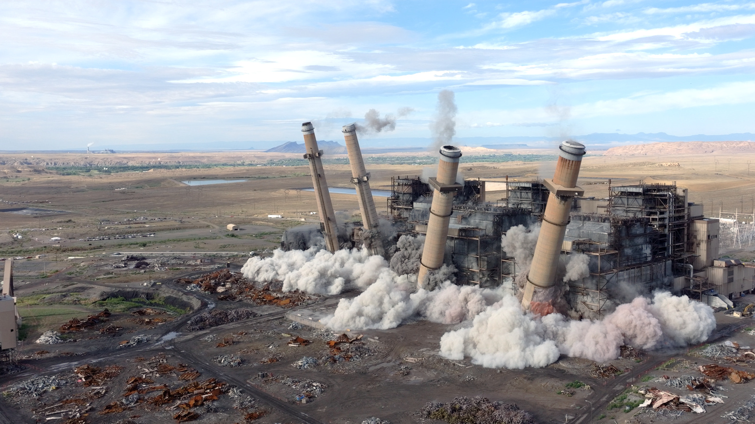 San Juan generation demolition