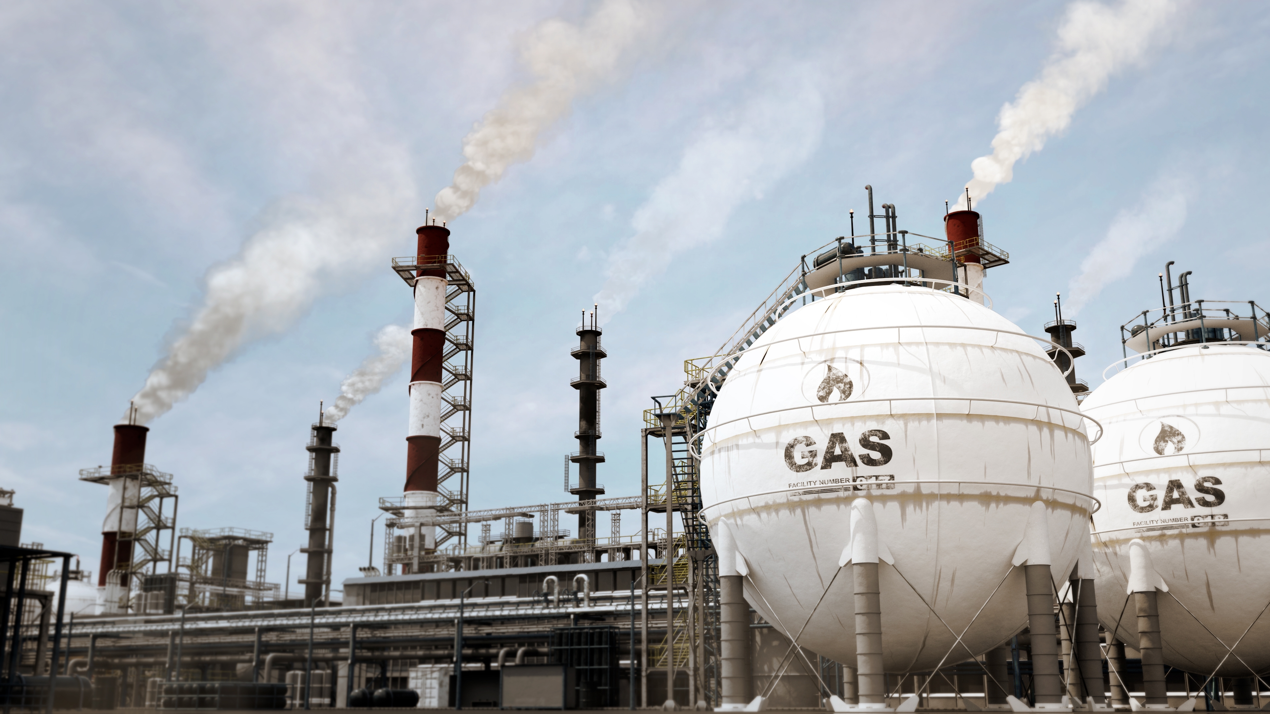 LNG holding tanks